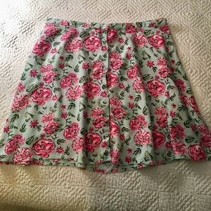 H&M Divided Floral Skirt, worn ONCE😍